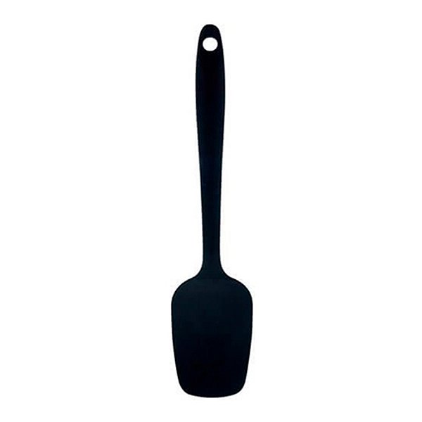 Espátula de Silicone - Preto - 21cm - 1 unidade - Mimo Style - Rizzo