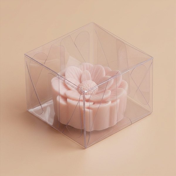 Caixa Transparente De Acetato Quadrada Nº2 - 8x8x4cm - 10 unidades - Rizzo