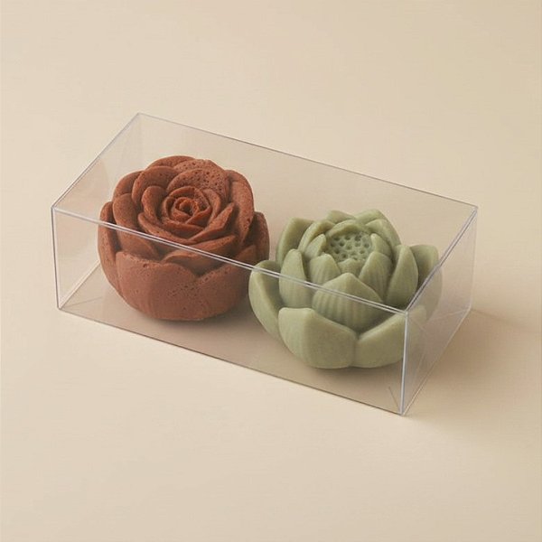 Caixa Transparente de Acetato M11 - 8x6,5x2cm - 20 unidades - CAC - Rizzo