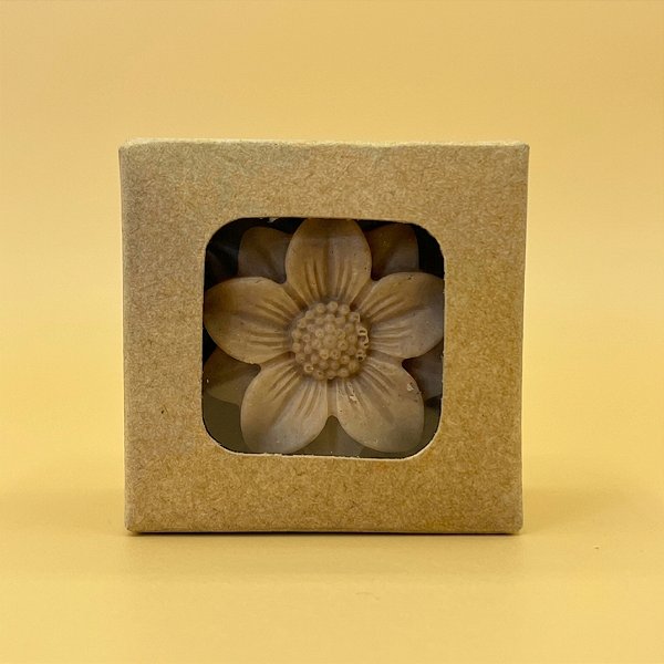 Caixa com Visor VC5 (5cm x 5cm x 4cm) Kraft - 20 unidades - Rizzo