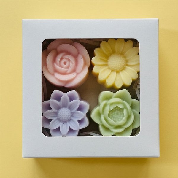 Caixa com Visor VC8 (8cm x 8cm x 4cm) Branca - 20 unidades - Rizzo