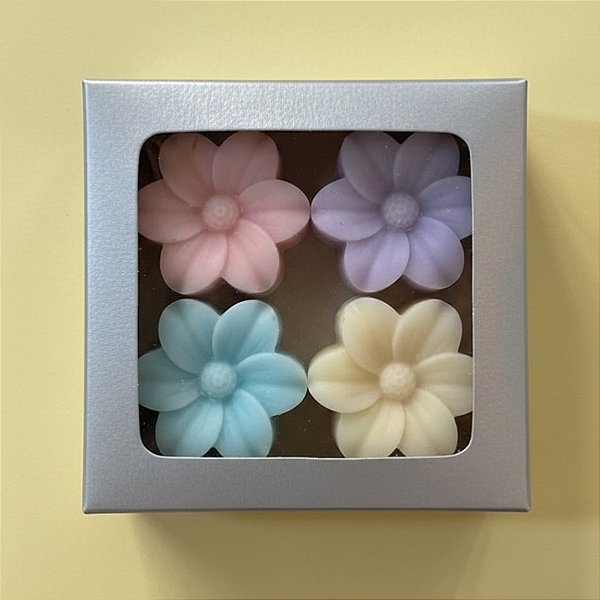 Caixa com Visor VC8 (8cm x 8cm x 4cm) Prata - 20 unidades - Rizzo