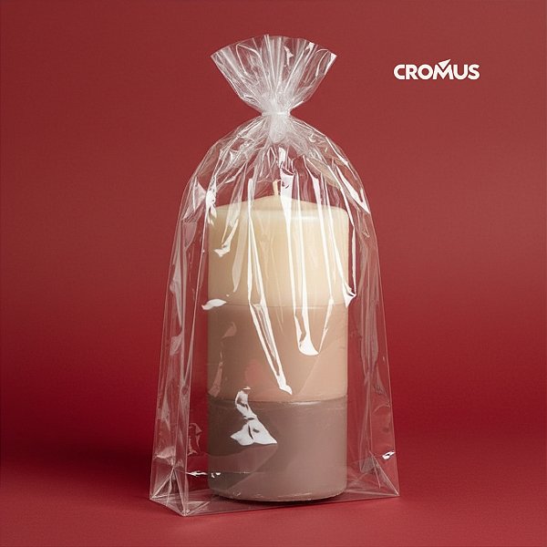 Saco Transparente - 30x44cm - 11300222 - 50 unidades - Cromus