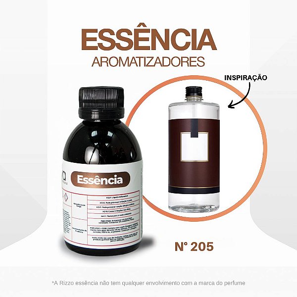 Essência Warm Wood Concentrada Para Ambientes N°205 - 100g - 1 unidade - Vya - Rizzo