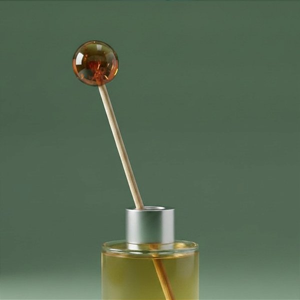 Palito Para Aromatizador - Bola Ambar - 25cm - 1 unidade - Rizzo