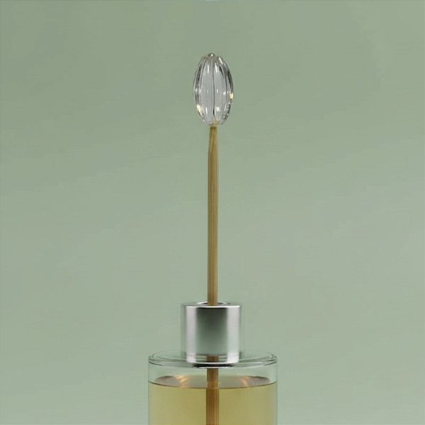 Palito Para Aromatizador - Oval Cristal - 25cm - 1 unidade - Rizzo