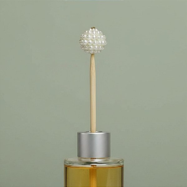 Palito Para Aromatizador - Pérolas Champanhe - 25cm - 1 unidade - Rizzo