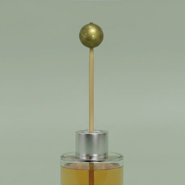 Palito Para Aromatizador - Pérola Dourada - 25cm - 1 unidade - Rizzo
