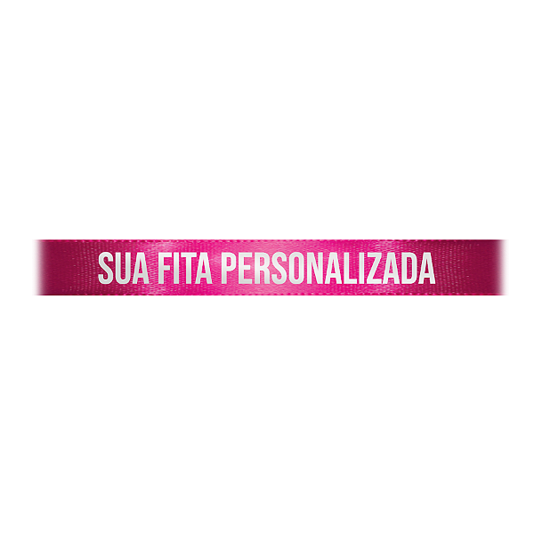 Fita de Cetim Personalize CFS002 - 10mm X 45metros - Pink 303 - 01 Unidade - Progresso - Rizzo