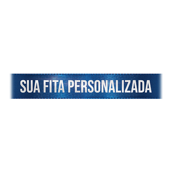 Fita de Cetim Personalize CFS005 - 22mm X 45metros - Azul Royal 214 - 01 Unidade - Progresso - Rizzo