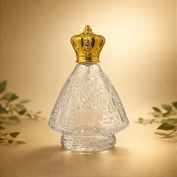 Frasco para Perfumaria de Vidro com Tampa e Spray - Rosca 15/415 - Santa - 65ml - 1 unidade - Rizzo