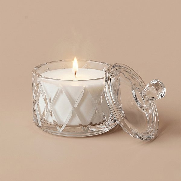 Bomboniere de Vidro - Diamond - 6,5x6,5cm - 1 unidade - Rizzo