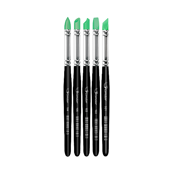 Kit Pincel Modelador Condor - 5 Unidades (Ref-111)