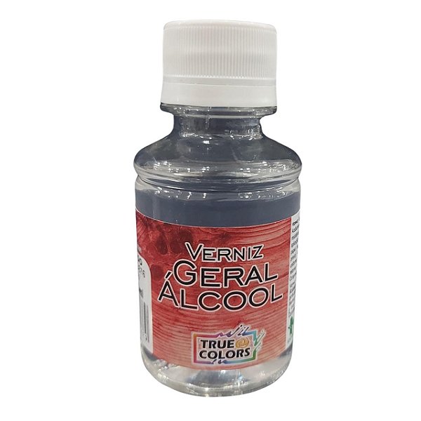 VERNIZ GERAL ALCOOL TRUE COLORS 100 ML