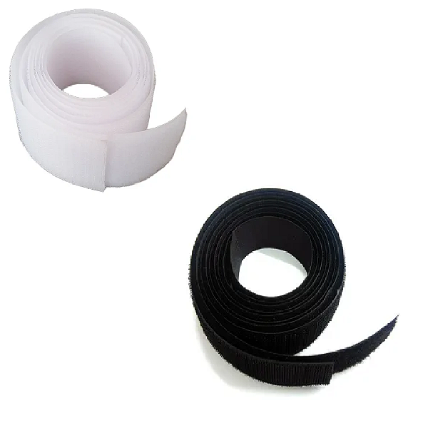 Fecho De Contato Fita Fixadora Velcro Rolo 1metro x 2.0 cm