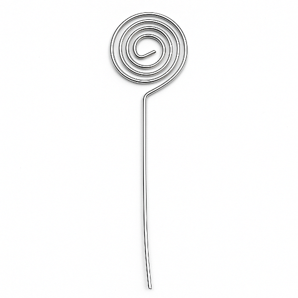 Espiral Metálico Porta Recados 3x11cm – 10 Unidades BISCUIT