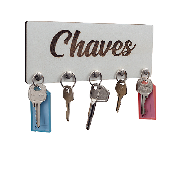 REBITE PARA PORTA CHAVES PCT 10 UNIDADES + PREGUINHO
