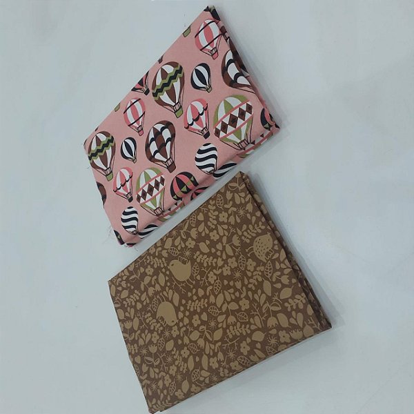 Tecido 100% Algodão 02 Recorte Florido de 50x70 cm - KT026