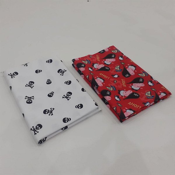 Tecido 100% Algodão 02 Recorte Florido de 50x70 cm - KT022