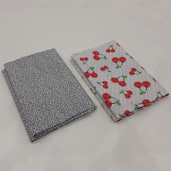 Tecido 100% Algodão 02 Recorte Florido de 50x70 cm - KT019