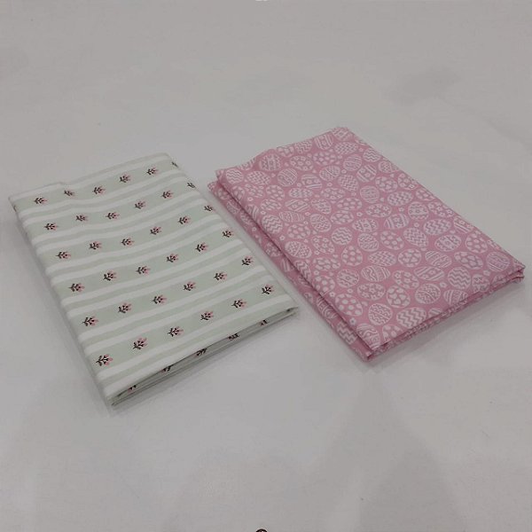 Tecido 100% Algodão 02 Recorte Florido de 50x70 cm - KT016