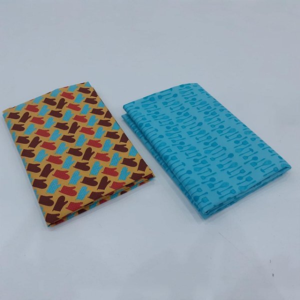 Tecido 100% Algodão 02 Recorte Florido de 50x70 cm - KT013