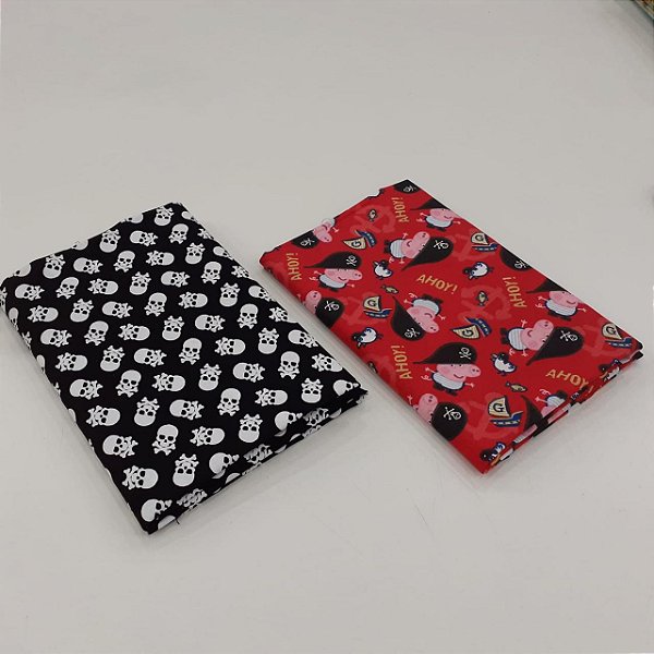 Tecido 100% Algodão 02 Recorte Florido de 50x70 cm - KT012