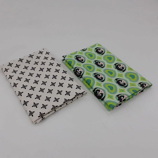 Tecido 100% Algodão 02 Recorte Florido de 50x70 cm - KT010