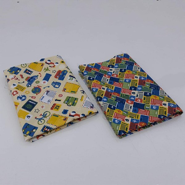 Tecido 100% Algodão 02 Recorte Florido de 50x70 cm - KT006