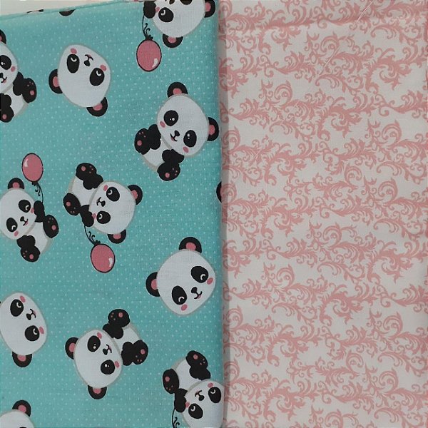 Tecido 100% Algodão 02 Recorte Florido de 50x70 cm - KT004