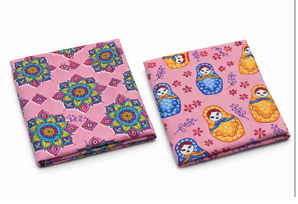 Tecido 100% Algodão 02 Recorte Variado de 50x70 cm - KT001