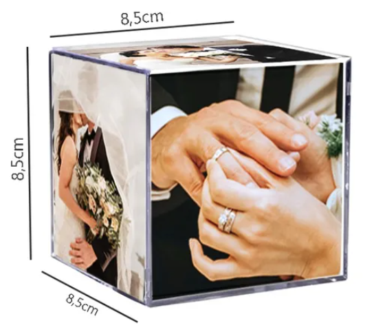 FOTO CUBO 8,5 CM S/ BASE