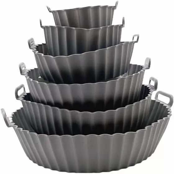 KIT FORRO SILICONE ANTIADERENTE AIRFRYER - KIT C/6