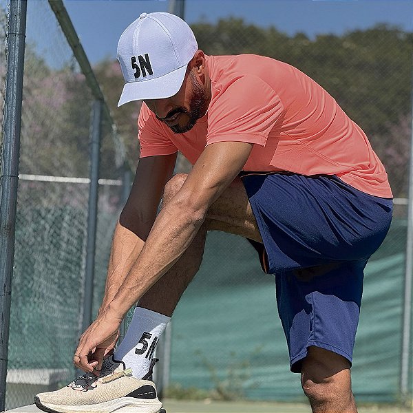 Camiseta Laranja Flúor Masculina – Performance 5N