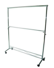 ARARA DESFILE MD 02 NÍVEIS CROMADA - 1.00MT