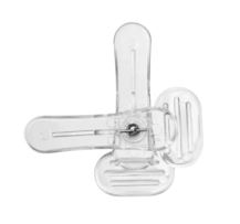 PRESILHA ACRÍLICA REFORÇADA TRANSPARENTE - PCT C/50