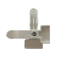 PRESILHA DE PLÁSTICO SIMPLES BRANCA - PCT C/50