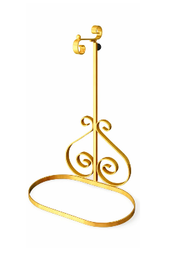 BASE PORTA BOLSA VINTAGE DOURADO