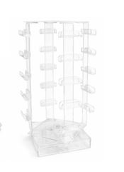 EXPOSITOR GIRATÓRIO TRANSPARENTE PARA ÓCULOS