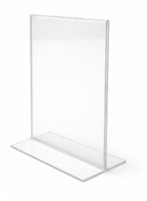 DISPLAY PORTA RESTAURANTE TRANSPARENTE 10 X 15