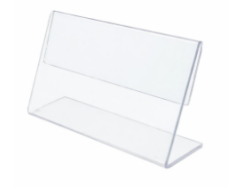 DISPLAY PORTA PREÇO TRANSPARENTE - 4.7MM X 7CM