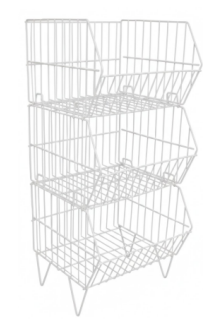 CESTO CONTAINER BRANCO