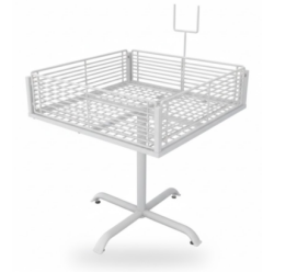 BANCA DE OFERTA REFORÇADA BRANCA - 70X70