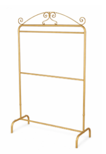 ARARA DESFILE VINTAGE DOURADO 02 NÍVEIS - 1.00MT