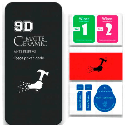 Película  Matte Ceramica Anti-Privacy para Iphone