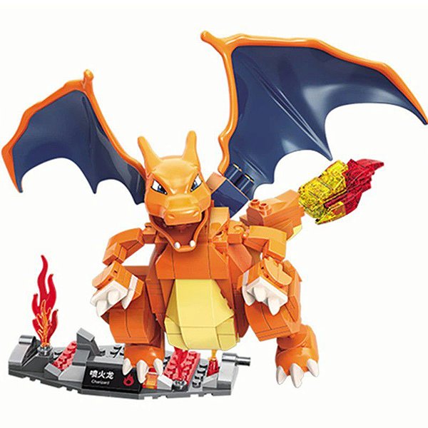 Blocos de Montar Charizard Pokémon
