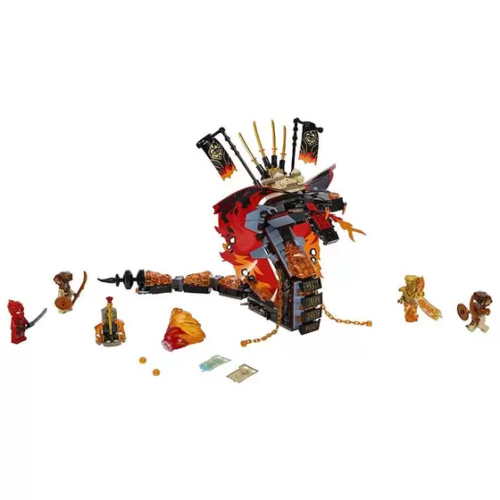 Blocos de Montar Dente de Fogo - Ninjago