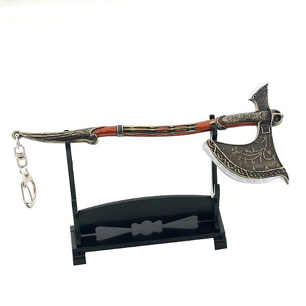 Chaveiro Machado Leviatã Kratos God Of War Ragnarok