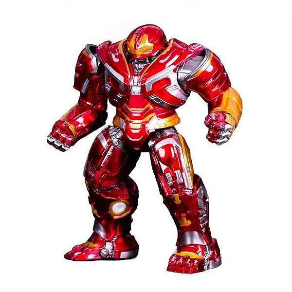 Estátua Hulkbuster Com LED 20Cm - Crazy Toys Marvel