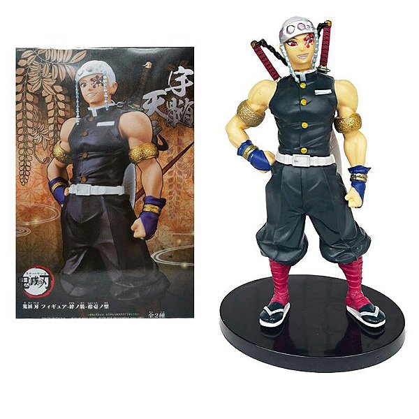 Figure Uzui Tengen Estátua Kimetsu No Yaiba - Demon Slayer